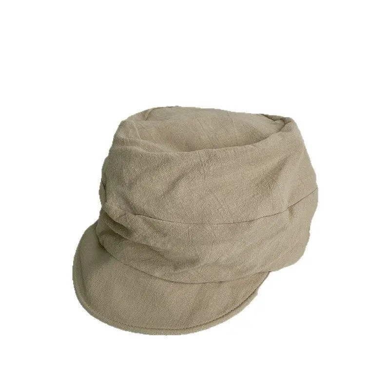 Women Korean Style Pleated Peaked Cap Summer Hat - Image 8