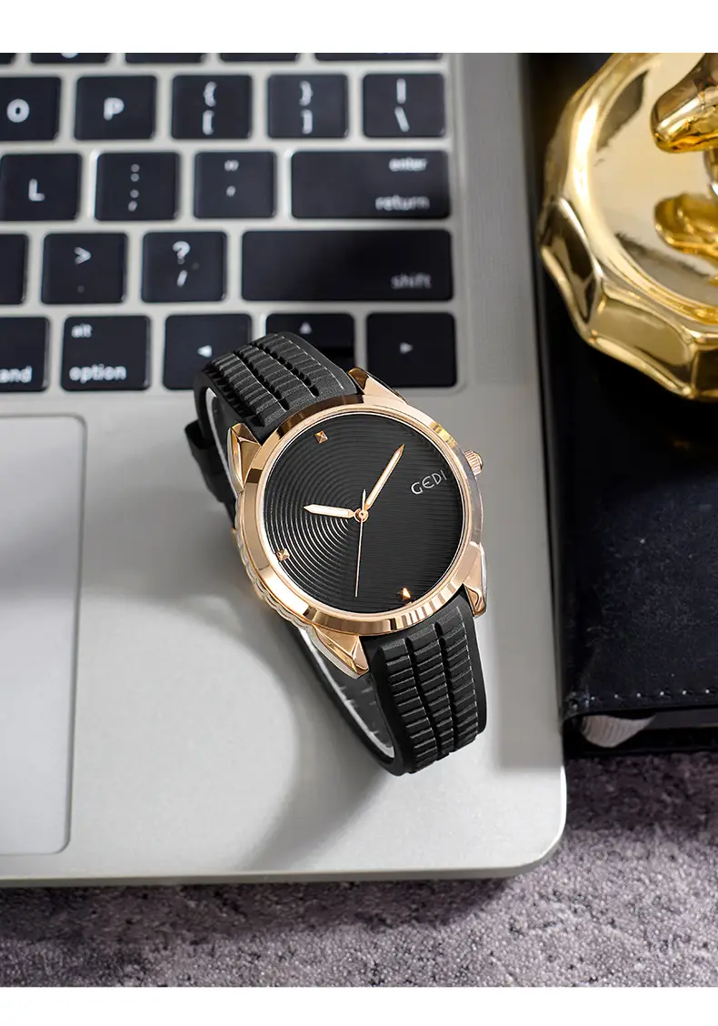 Blue Silicone Sports Watch for Men Women — feature 11
