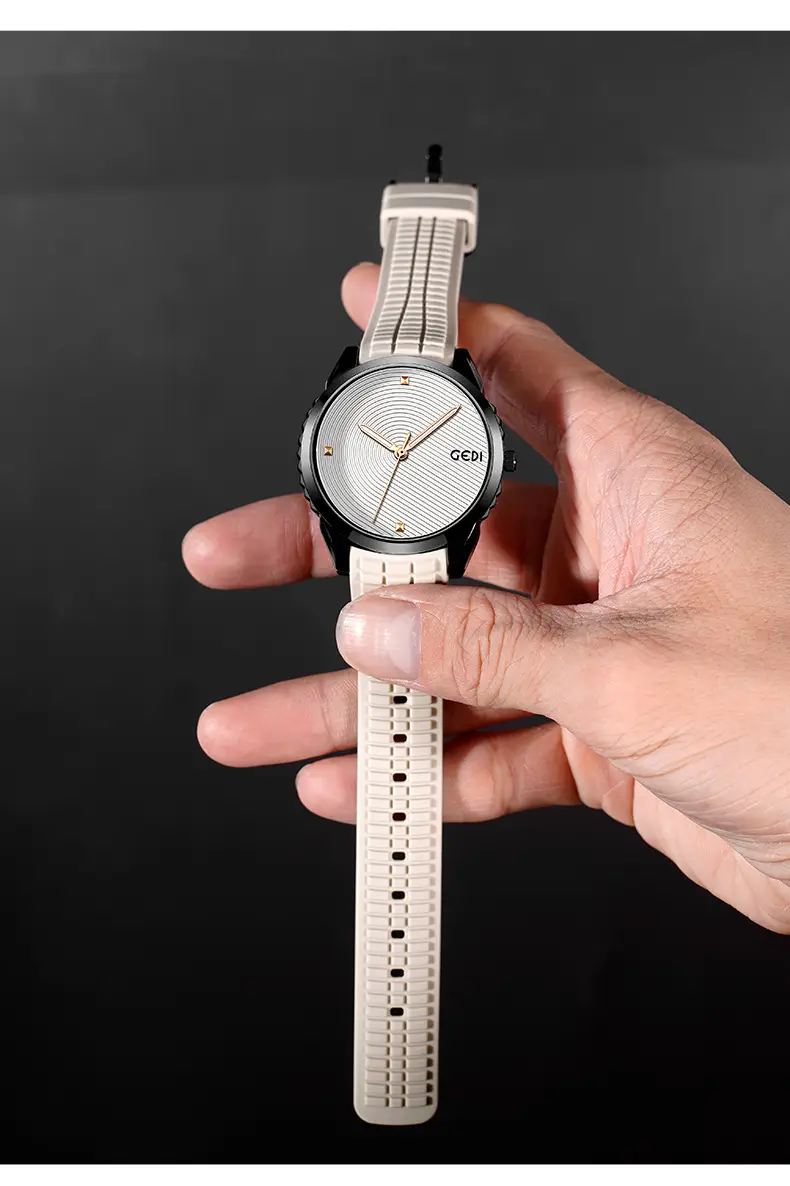 Blue Silicone Sports Watch for Men Women — feature 4