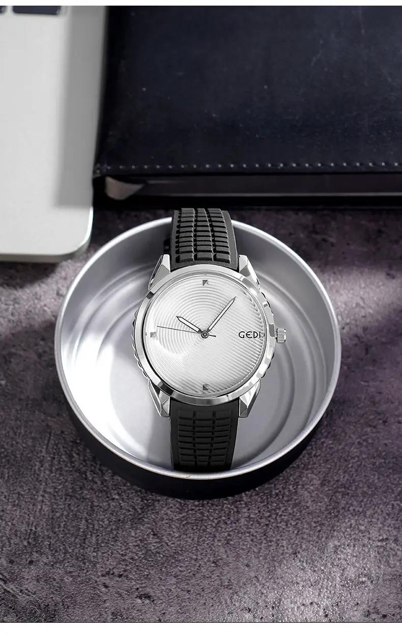Blue Silicone Sports Watch for Men Women — feature 9