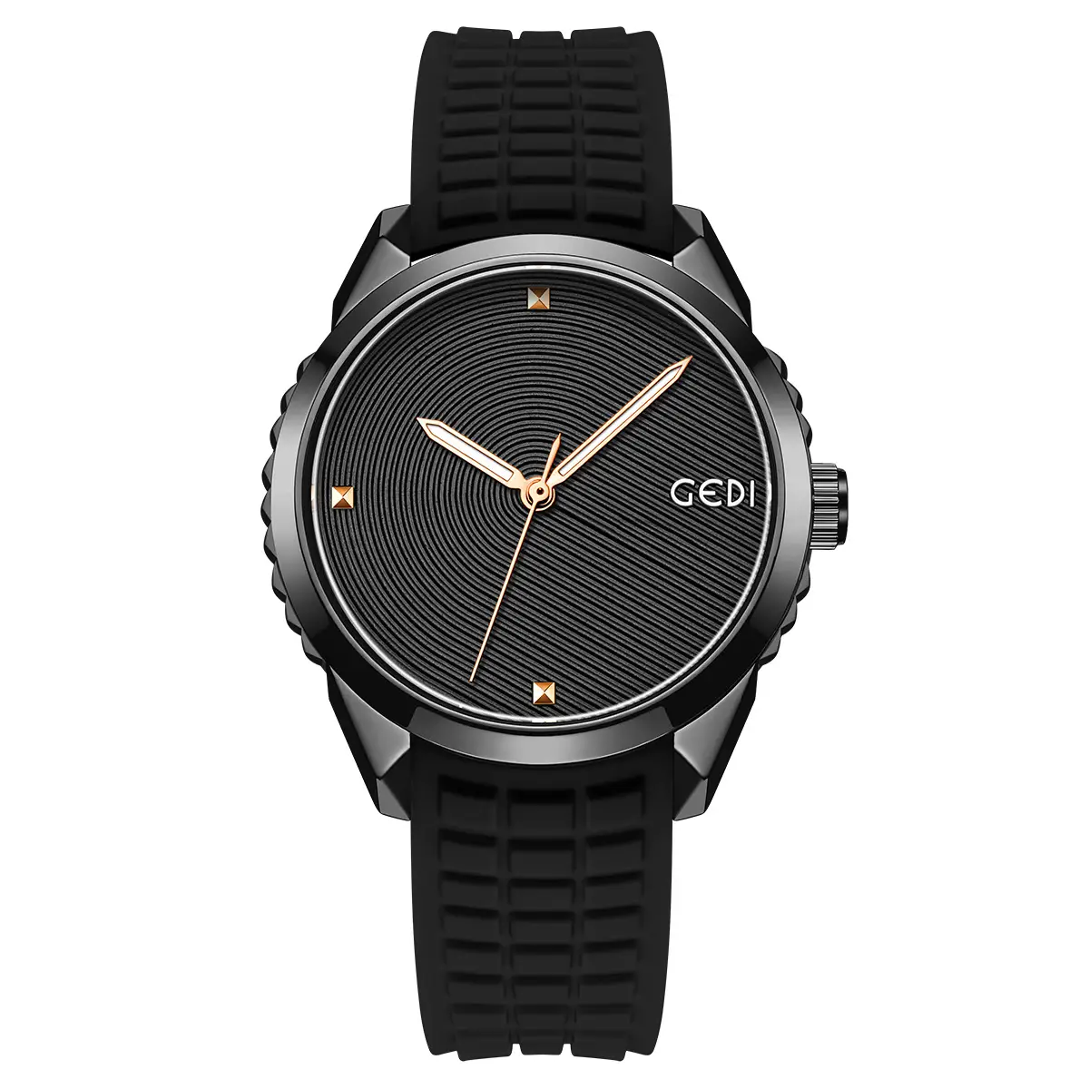 Blue Silicone Sports Watch for Men Women - Image 6