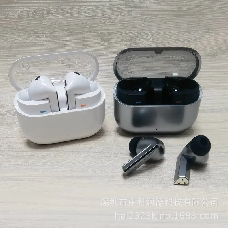 Wireless Bluetooth Headset Buds3 Pro Silver R630 - Image 4