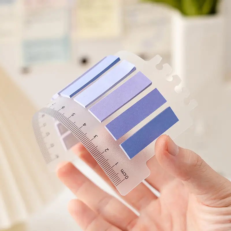 Post-It Note Strip Index Label Stickers for Students with High-Looking Note Paper Stickers Note Strips Notebooks Can Be Pasted