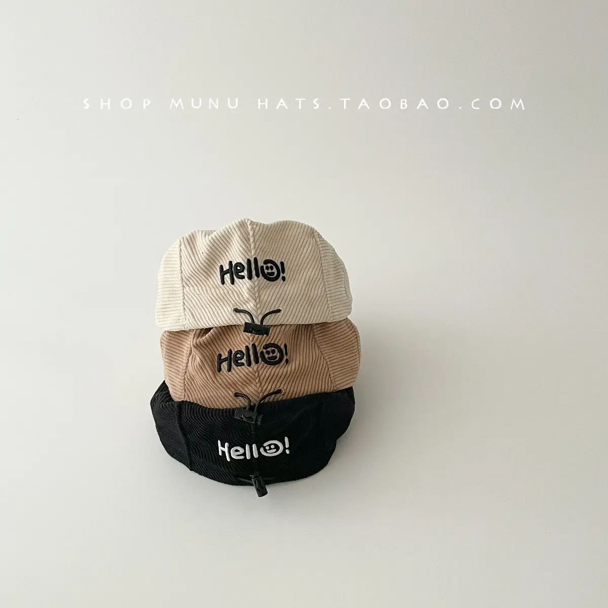 Children's Reversible Letter Embroidered Hat for Boys — feature 11