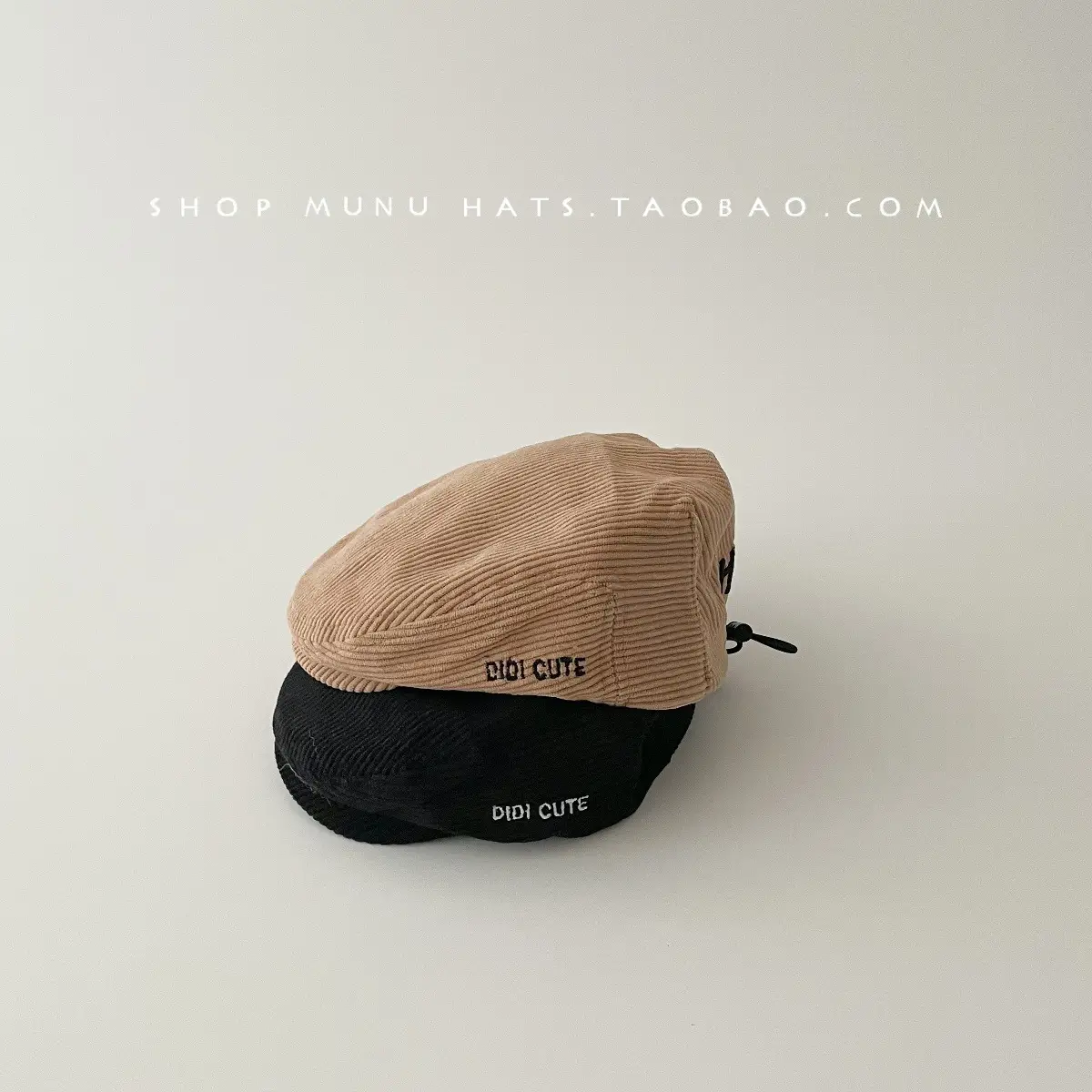 Children's Reversible Letter Embroidered Hat for Boys — feature 15
