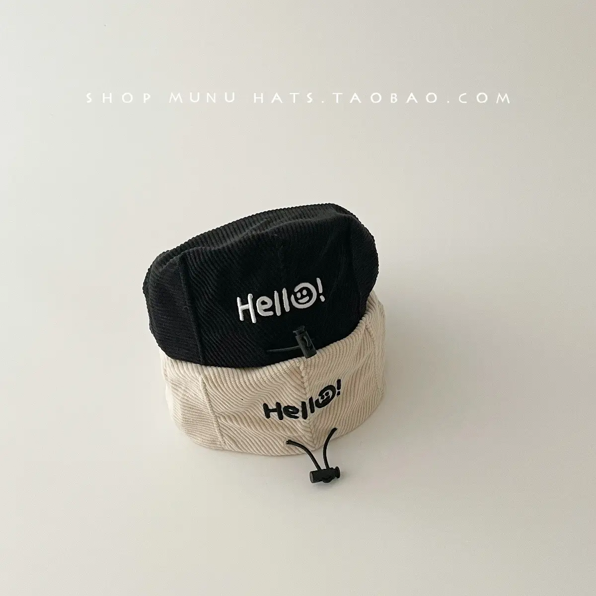 Children's Reversible Letter Embroidered Hat for Boys — feature 17