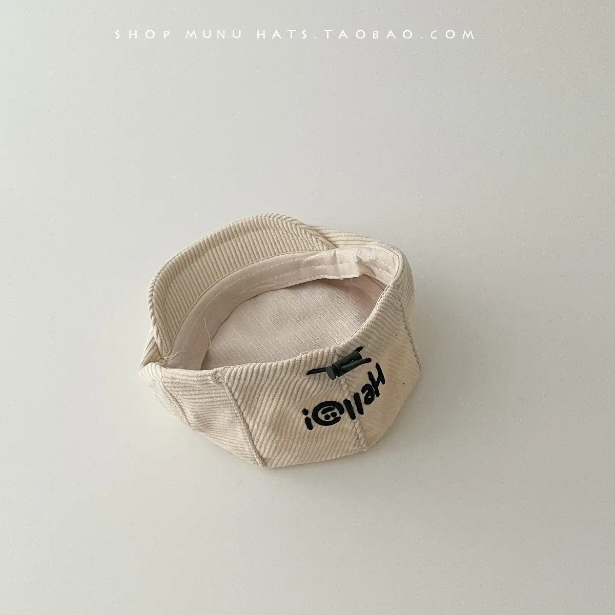 Children's Reversible Letter Embroidered Hat for Boys — feature 21