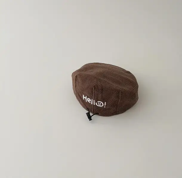 Children's Reversible Letter Embroidered Hat for Boys - Image 5