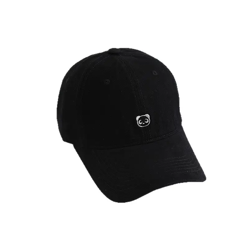 Women Pink Cat Embroidered Baseball Cap
