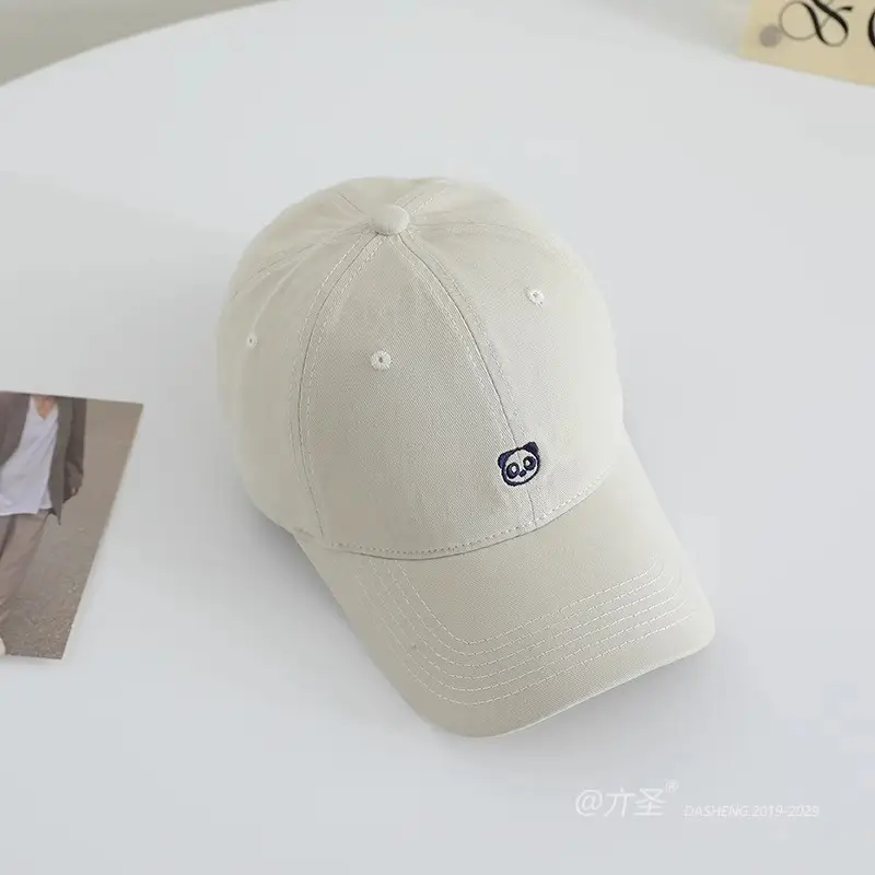 Women Pink Cat Embroidered Baseball Cap — feature 14