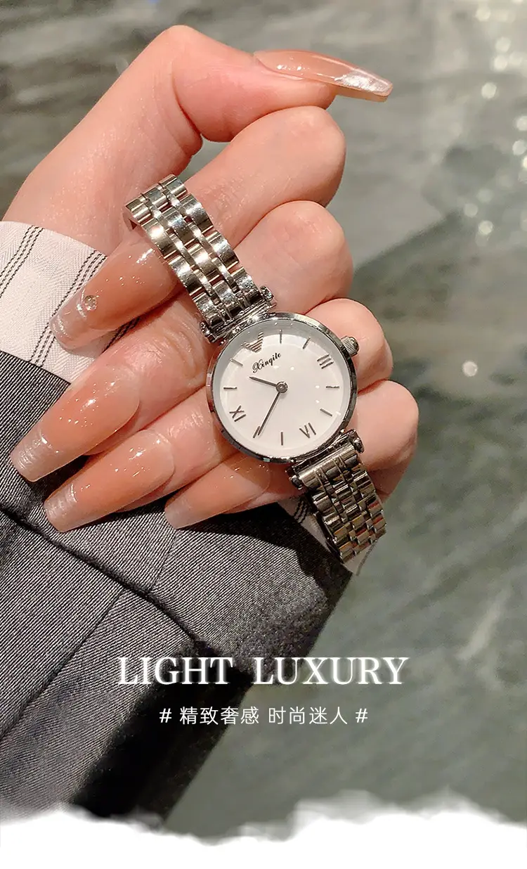 Waterproof Women's Watch with Starry Sky Steel Band — feature 1