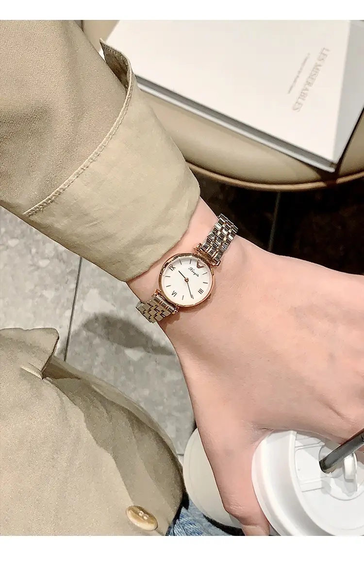 Waterproof Women's Watch with Starry Sky Steel Band — feature 10