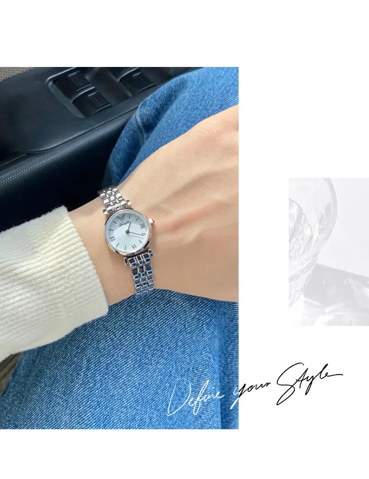 Waterproof Women's Watch with Starry Sky Steel Band — feature 5