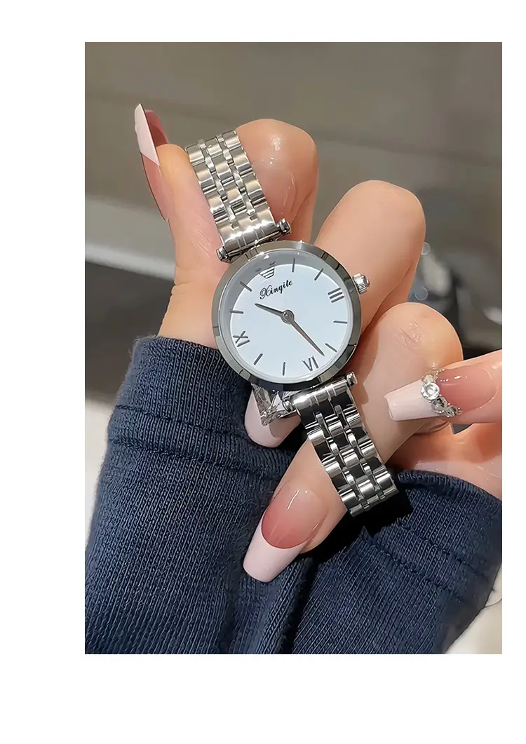 Waterproof Women's Watch with Starry Sky Steel Band — feature 6