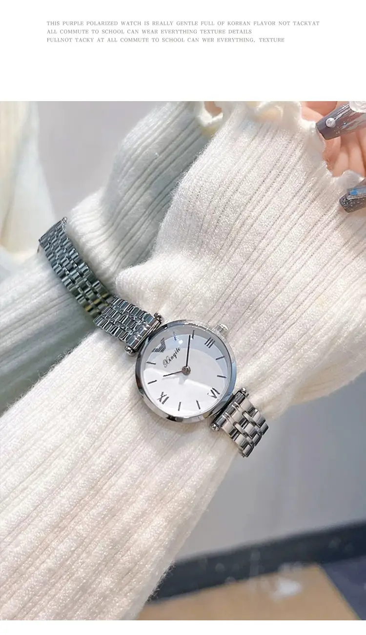 Waterproof Women's Watch with Starry Sky Steel Band — feature 8