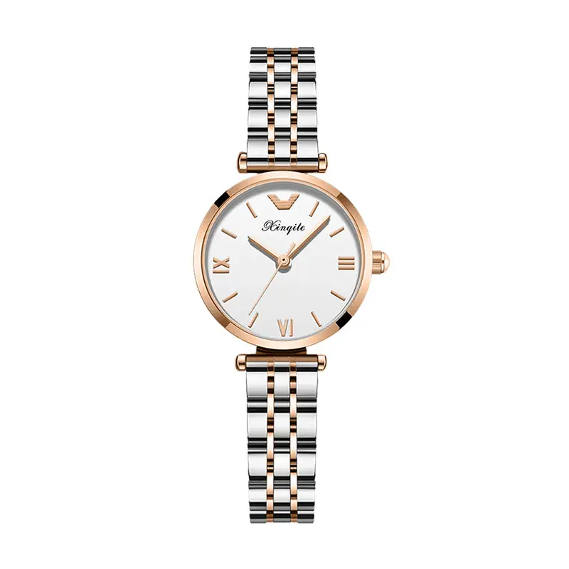 Waterproof Women's Watch with Starry Sky Steel Band