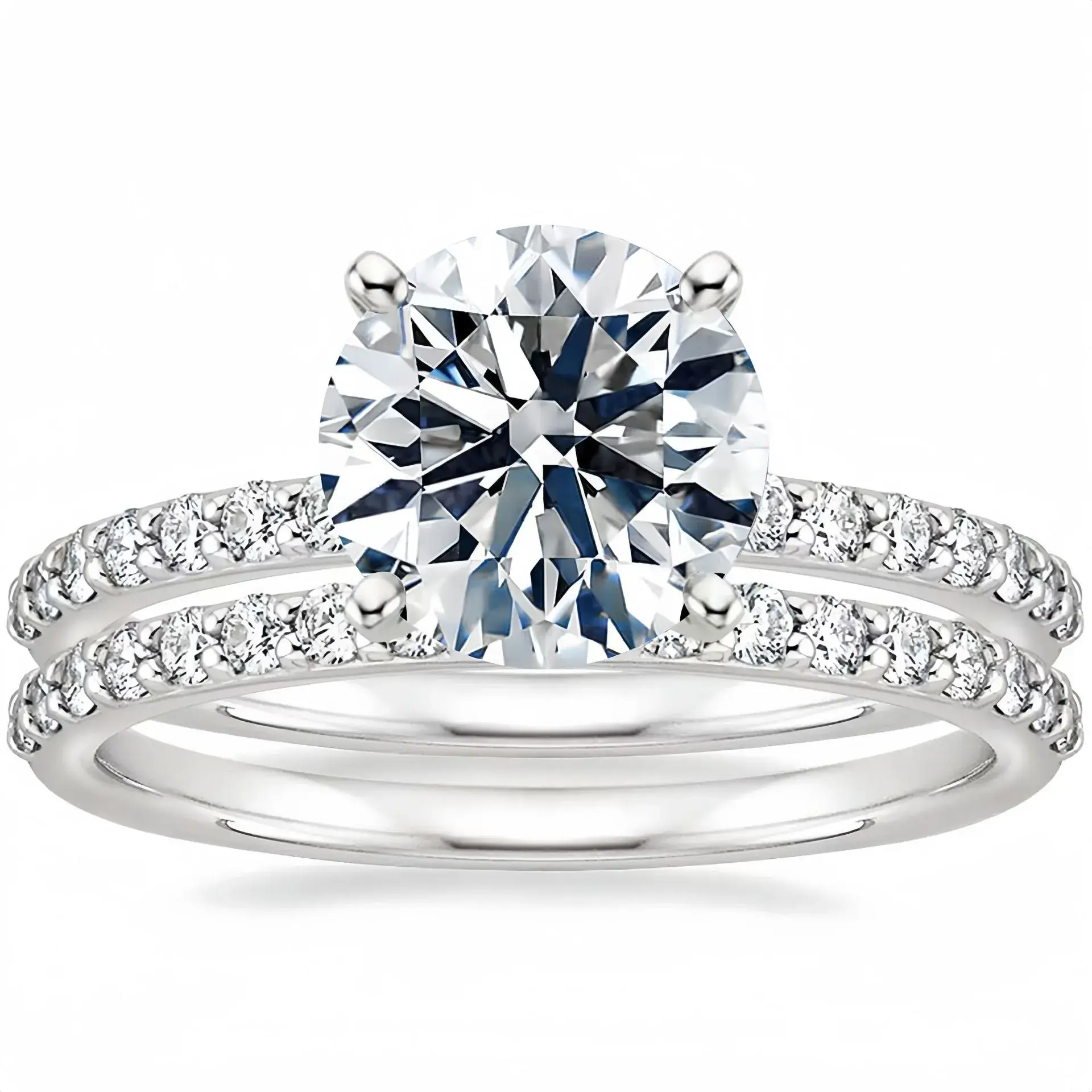 Stylish V-Shaped Diamond Ring for Women - Image 10