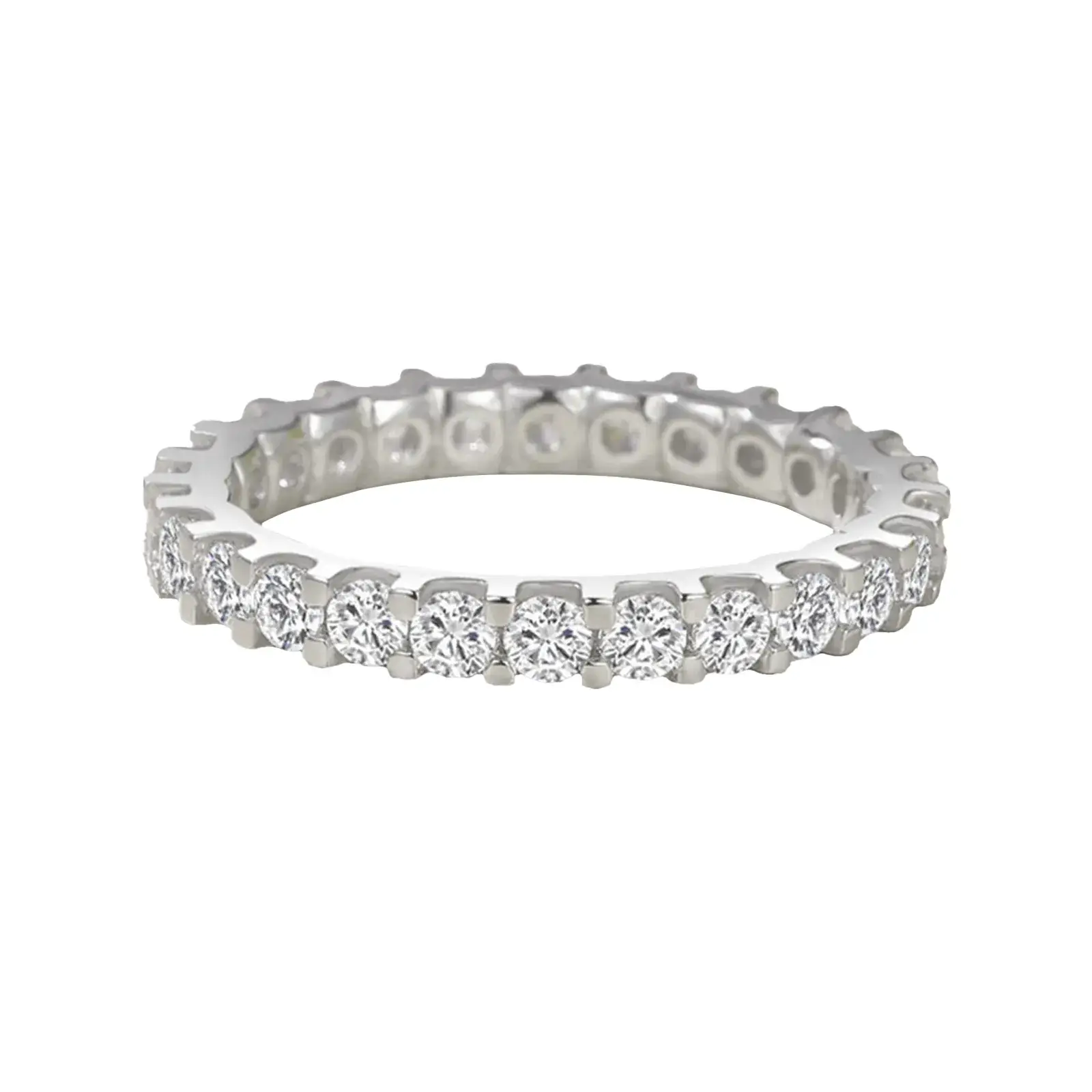 Stylish V-Shaped Diamond Ring for Women - Image 3