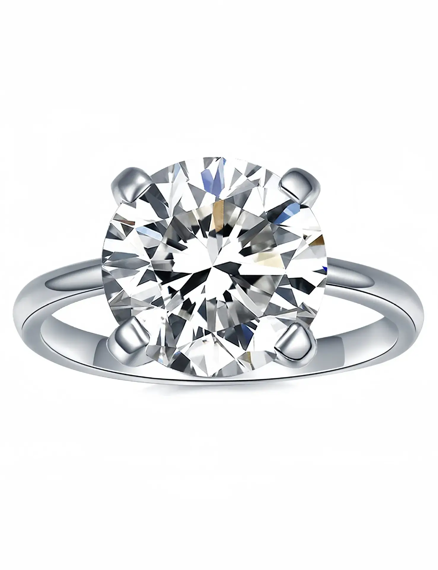 Stylish V-Shaped Diamond Ring for Women - Image 6