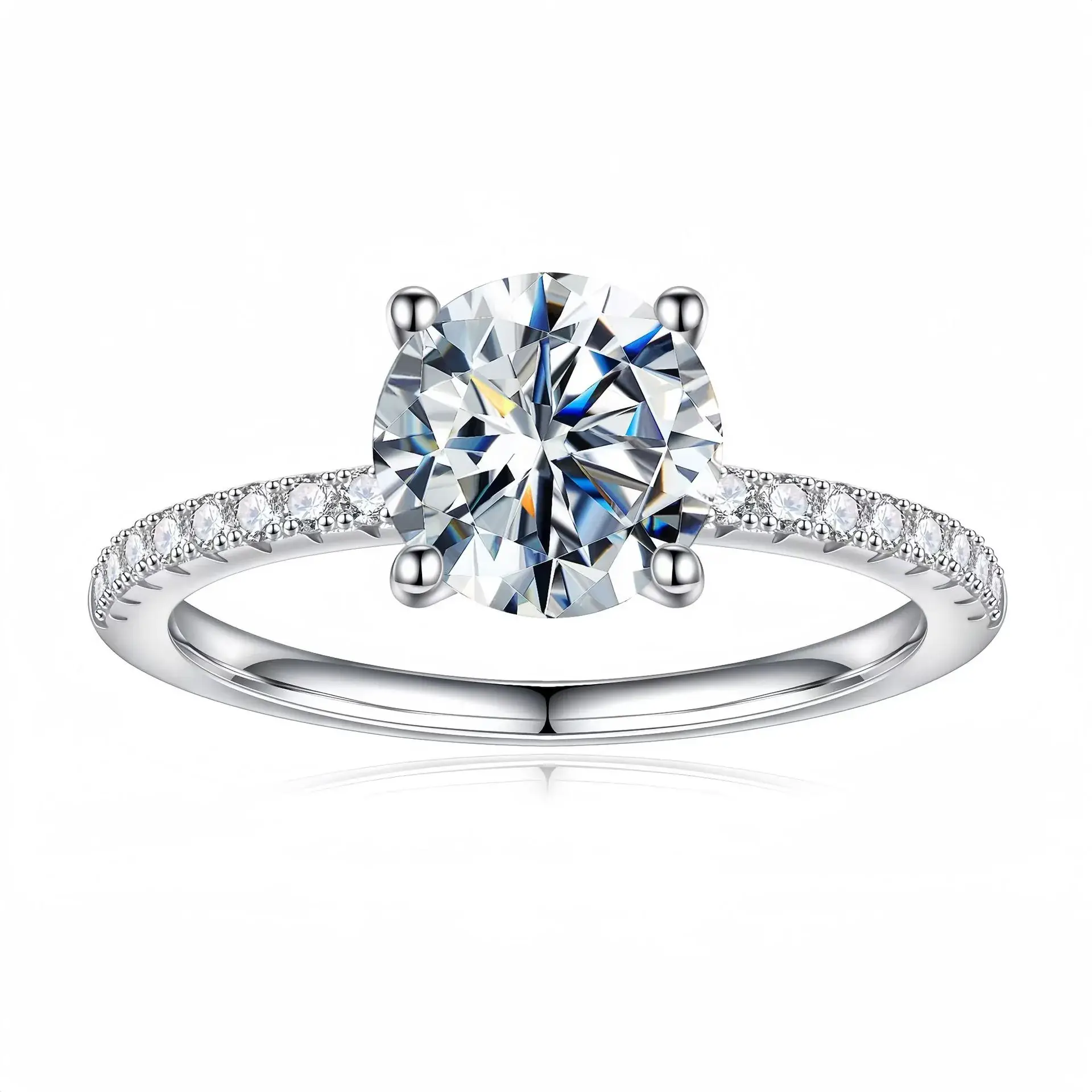 Stylish V-Shaped Diamond Ring for Women - Image 7
