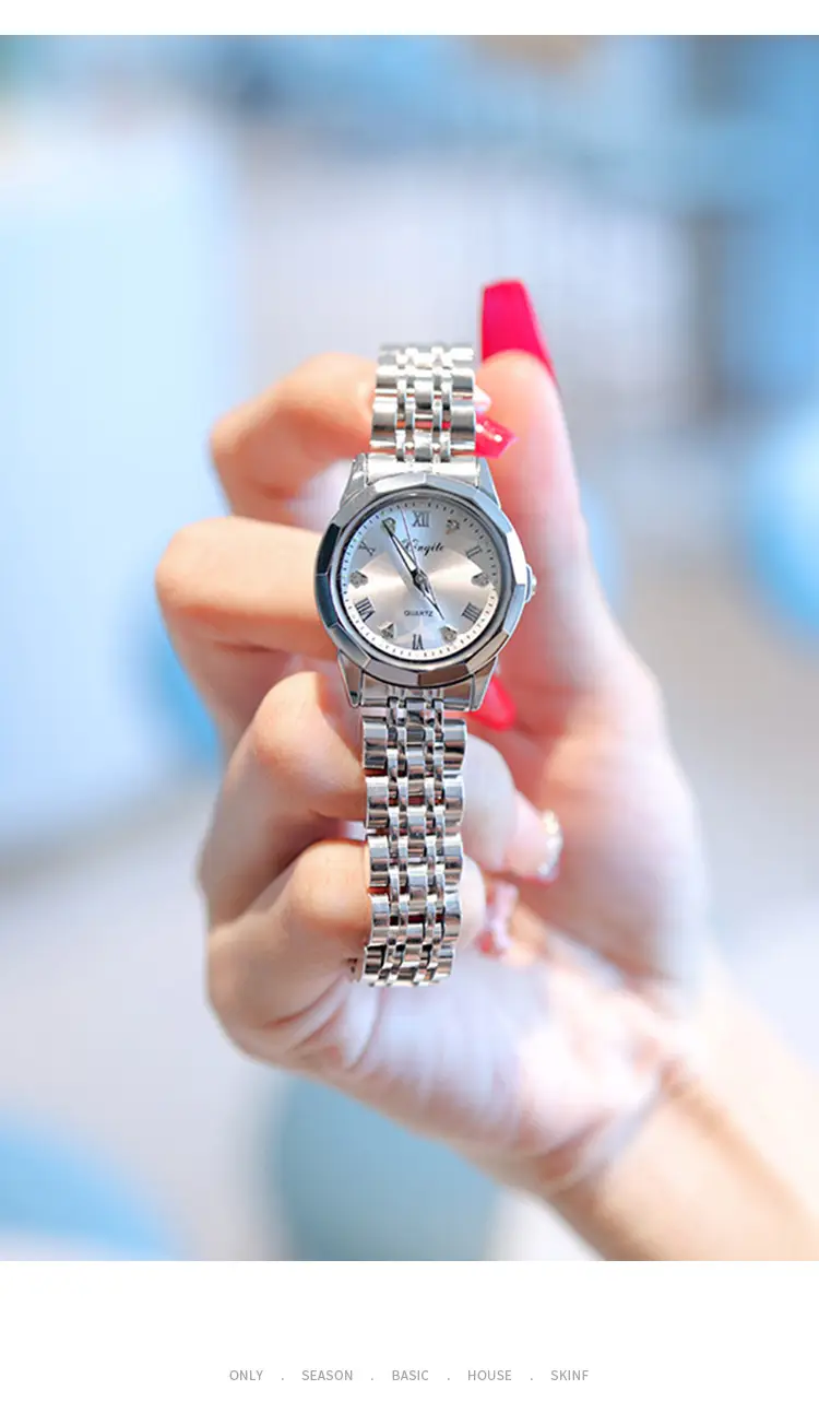 2025 Women's Quartz Watch with Diamond Band — feature 7