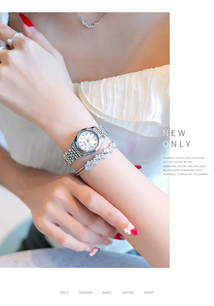 2025 Women's Quartz Watch with Diamond Band — feature 8