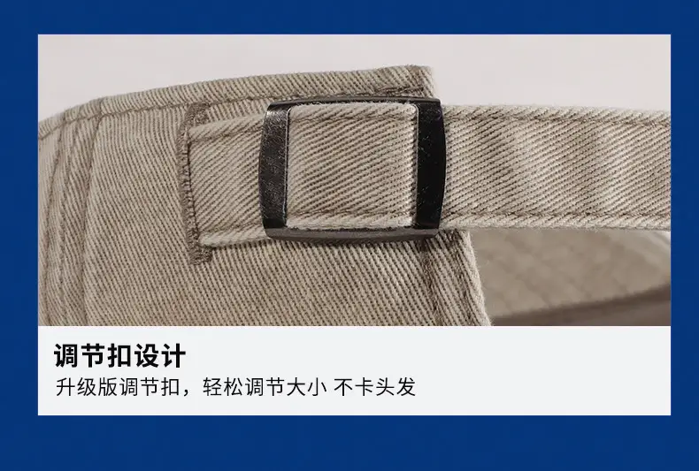 Custom Washed Baseball Cap European American Style Denim Sunshade — feature 14