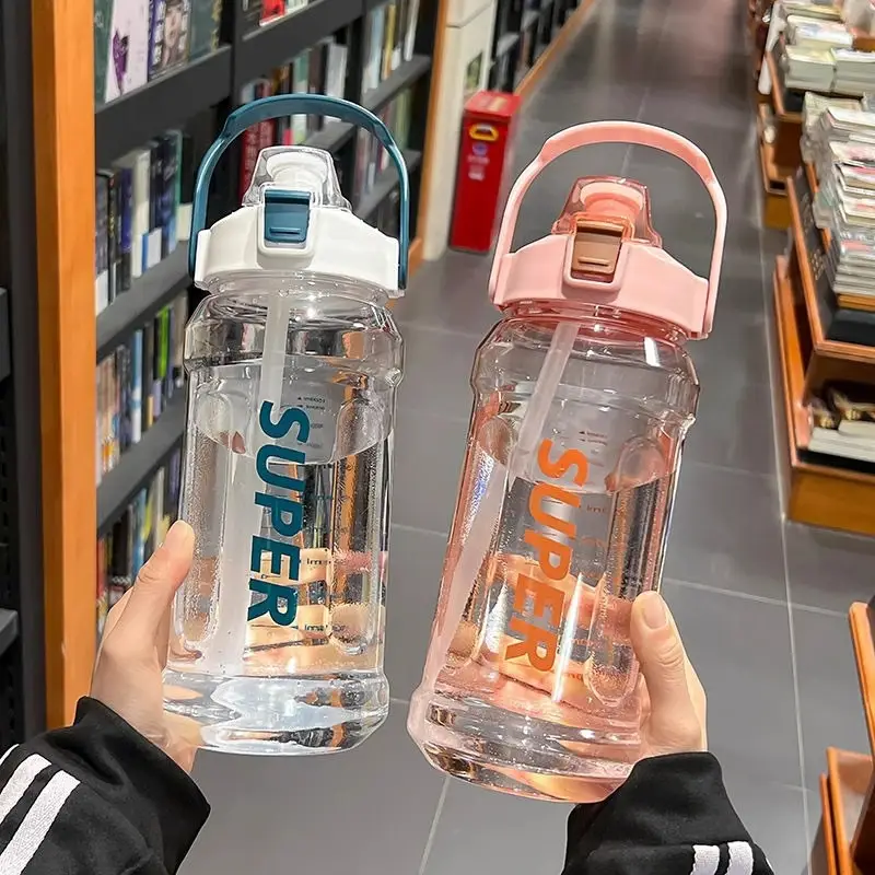 Water Cup Ins Style Large Capacity Space Cup Summer Fitness Sports Cup Extra Large Water Kettle 2025 New Water Cup
