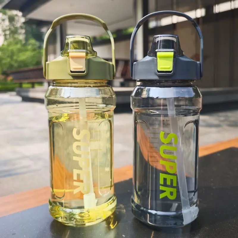 Water Cup Ins Style Large Capacity Space Cup Summer Fitness Sports Cup Extra Large Water Kettle 2025 New Water Cup