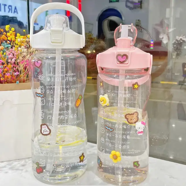Water Cup Ins Style Large Capacity Space Cup Summer Fitness Sports Cup Extra Large Water Kettle 2025 New Water Cup