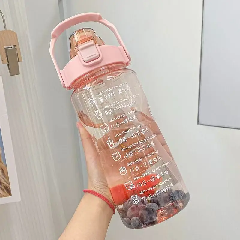 Water Cup Ins Style Large Capacity Space Cup Summer Fitness Sports Cup Extra Large Water Kettle 2025 New Water Cup