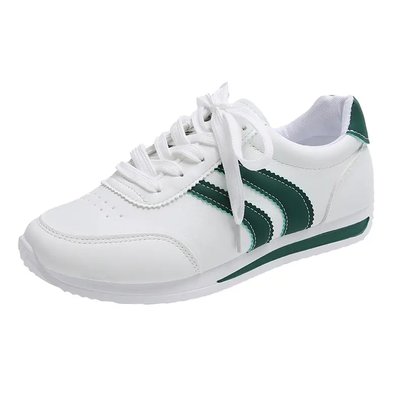 2025 Spring and Autumn New Forrest Gump Shoes Breathable Sports Casual Shoes Running Shoes Soft Sole Lightweight White Shoes Cross-Border Large Size