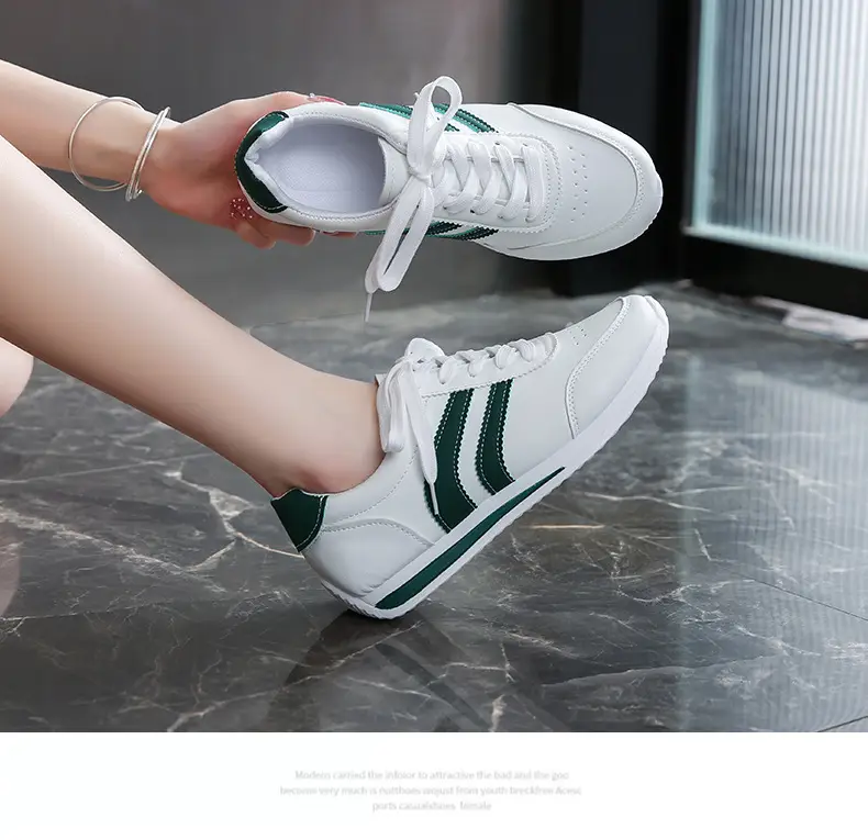2025 Spring and Autumn New Forrest Gump Shoes Breathable Sports Casual Shoes Running Shoes Soft Sole Lightweight White Shoes Cross-Border Large Size — feature 13