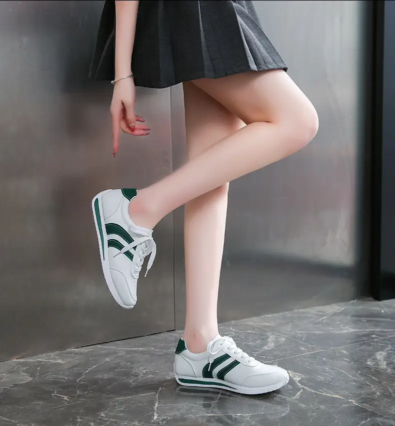 2025 Spring and Autumn New Forrest Gump Shoes Breathable Sports Casual Shoes Running Shoes Soft Sole Lightweight White Shoes Cross-Border Large Size — feature 16