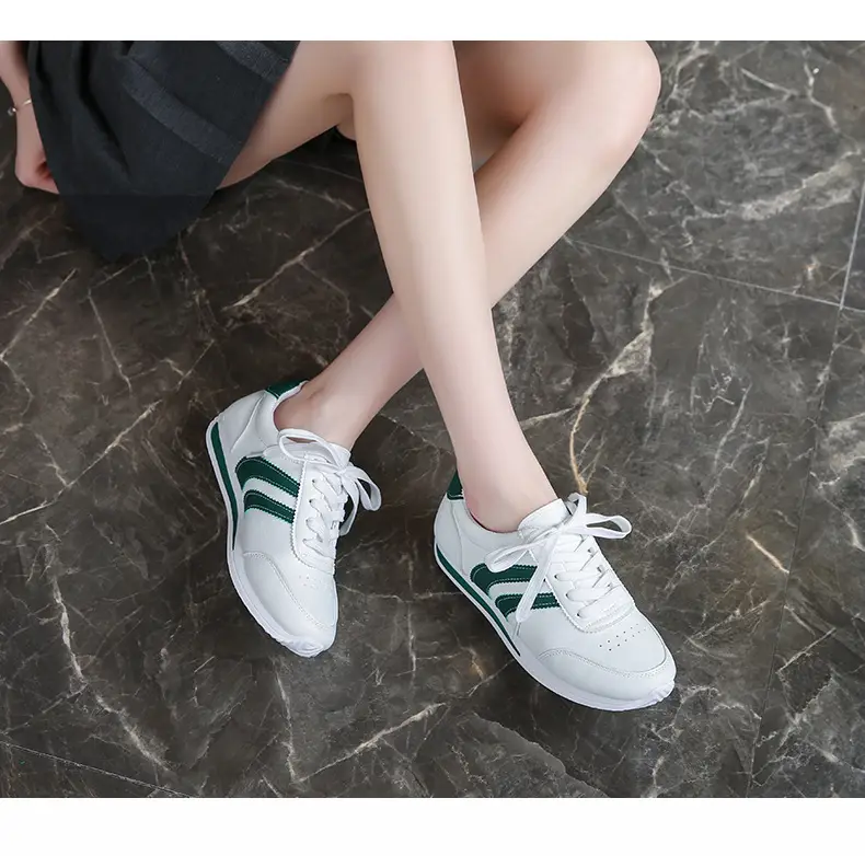 2025 Spring and Autumn New Forrest Gump Shoes Breathable Sports Casual Shoes Running Shoes Soft Sole Lightweight White Shoes Cross-Border Large Size — feature 21