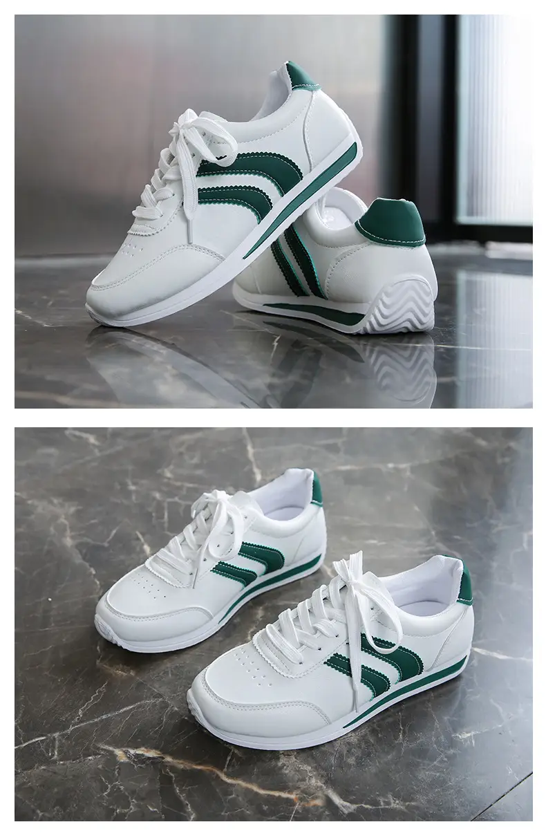 2025 Spring and Autumn New Forrest Gump Shoes Breathable Sports Casual Shoes Running Shoes Soft Sole Lightweight White Shoes Cross-Border Large Size — feature 24