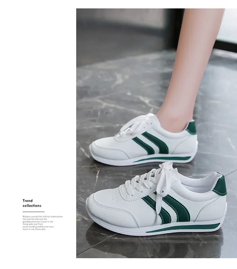 2025 Spring and Autumn New Forrest Gump Shoes Breathable Sports Casual Shoes Running Shoes Soft Sole Lightweight White Shoes Cross-Border Large Size — feature 9