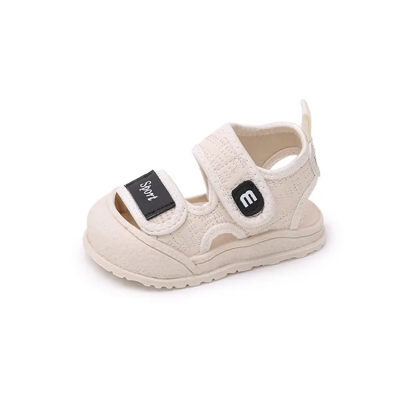 Baby Sandals Black Non-Slip Soft Bottom Toddler Shoes