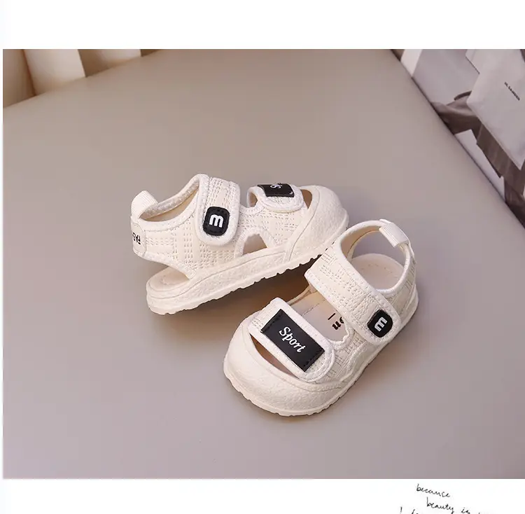 Baby Sandals Black Non-Slip Soft Bottom Toddler Shoes — feature 11