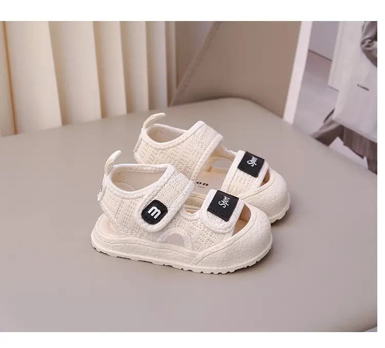 Baby Sandals Black Non-Slip Soft Bottom Toddler Shoes — feature 13