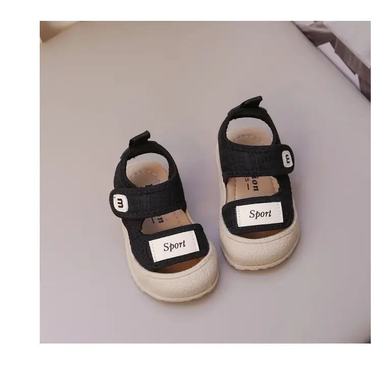 Baby Sandals Black Non-Slip Soft Bottom Toddler Shoes — feature 19