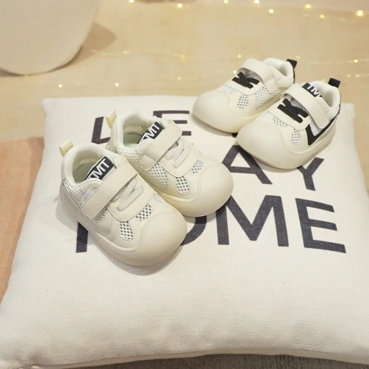 White Mesh Toddler Shoes for Baby & Kids
