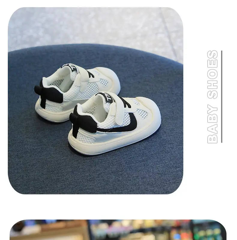 White Mesh Toddler Shoes for Baby & Kids — feature 16