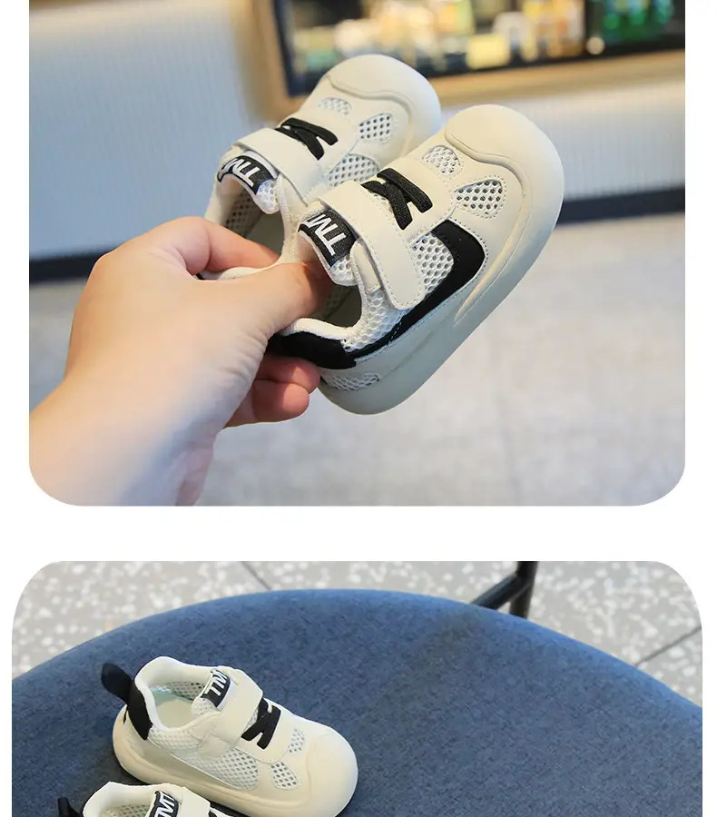 White Mesh Toddler Shoes for Baby & Kids — feature 17