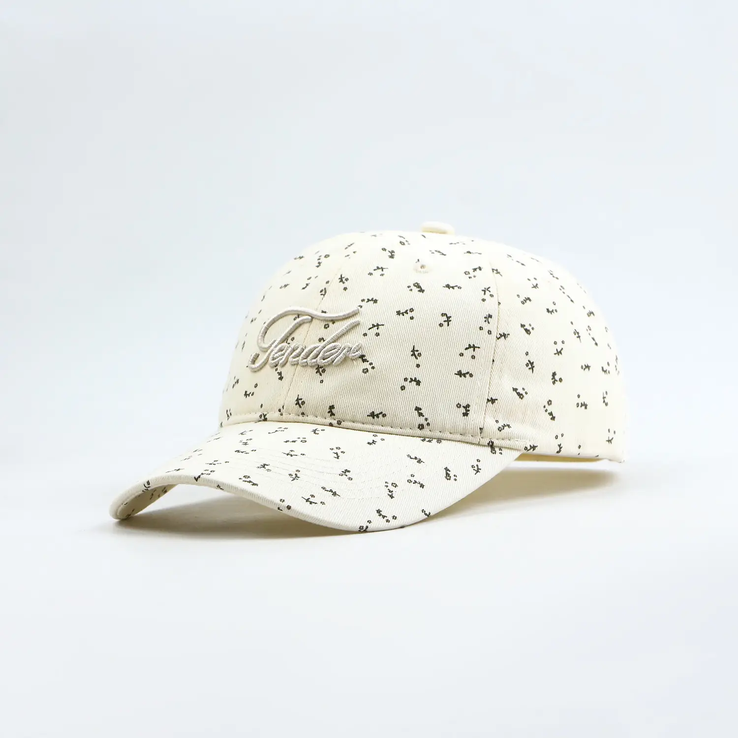 Pink Floral Baseball Cap for Women with Embroidery — feature 14
