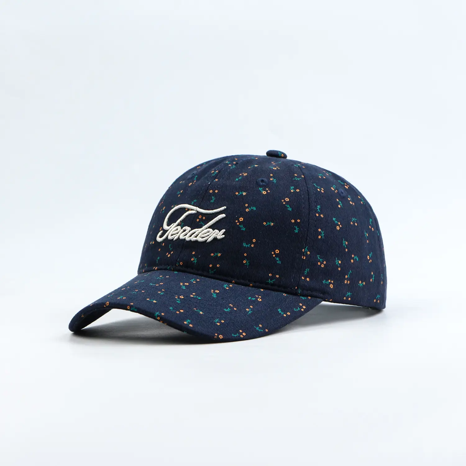 Pink Floral Baseball Cap for Women with Embroidery — feature 16