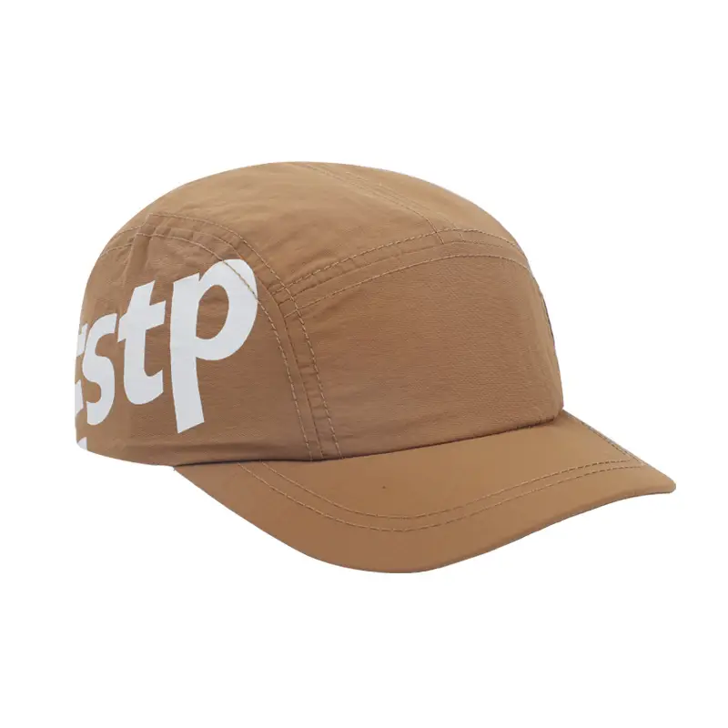 Men Black American Retro Letter Baseball Cap Short-Brim - Image 10