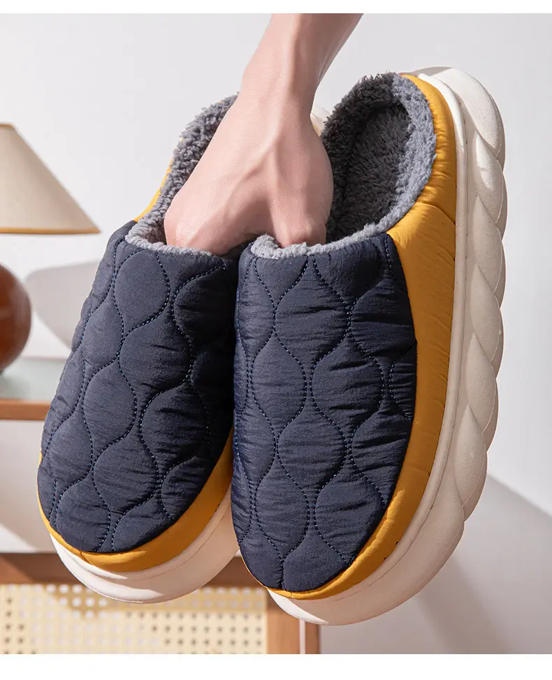 Plus Size Cotton Slippers for Men Autumn Winter 2025 — feature 15