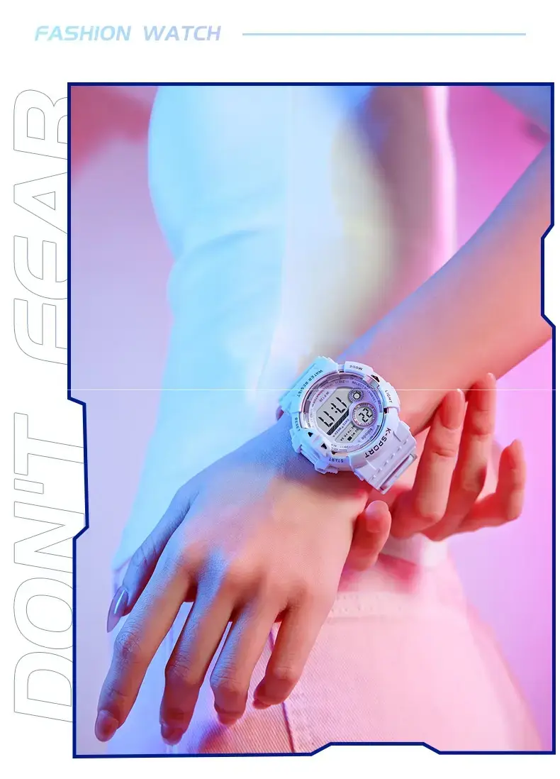 Men's Waterproof Digital Alarm Watch with Blue Light — feature 16