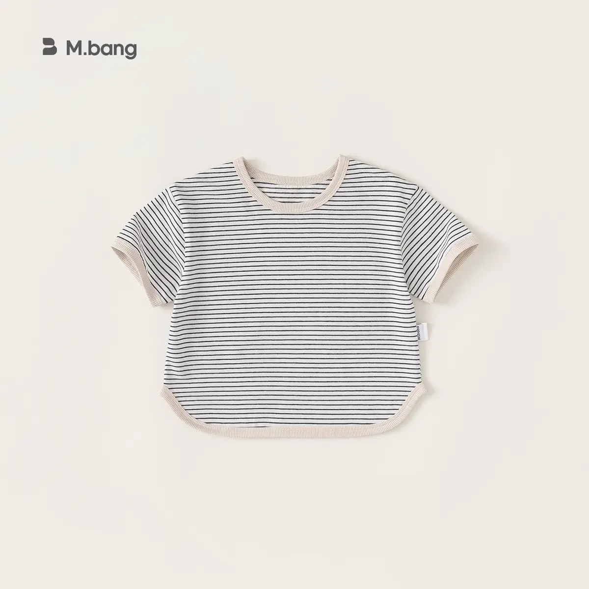 M Balang Boys Grey T-Shirt Casual Short Sleeve — feature 11